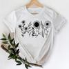T -Shirts Women Tshirt Leopard Heart Print T -Shirt Casual 90s Fashion Black T Shirt Clothes Graphic Tshirt Lady Female Tee Tshirt