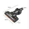Для пылесоса Dyson DC45 DC58 DC59 V6 DC61 DC62 с электроприводом 1 шт. Серая насадка-щетка ABS Практичный Высокое качество