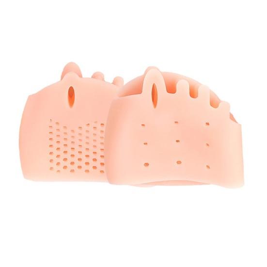 4 Pairs Silicone Toe Separators Easy To Clean Reusable Breathable Soft Toe Spacers Overlapping Toes Correctors