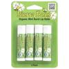 Sierra Bees Органический бальзам для губ, Mint Burst, 4 упаковки, 0,15 унции (4,25 г) каждый