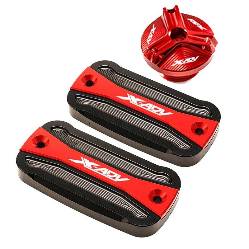 Для HONDA XADV X-ADV 750 2017 2018 2022 2023 Мотоциклетный бачок тормозной жидкости, крышка главного цилиндра XADV750