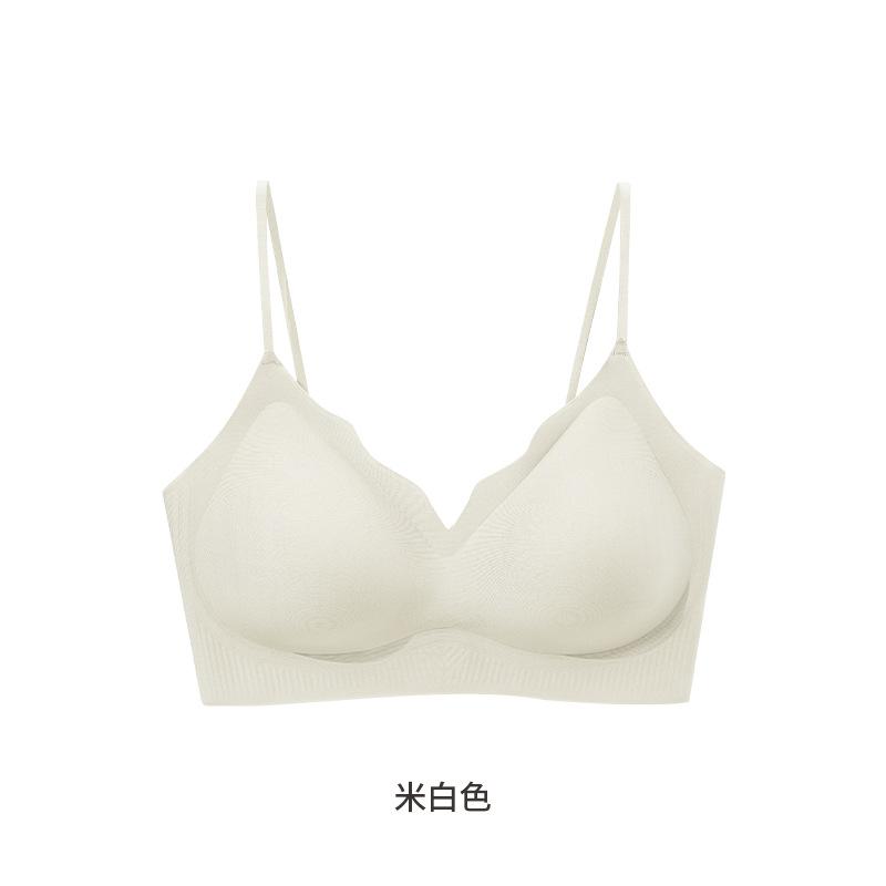 Traceless underwear, women's small breasts gather, lift suspenders, beautiful back, thin breathable upper support, anti-sagging, sub-breasts,bra cover