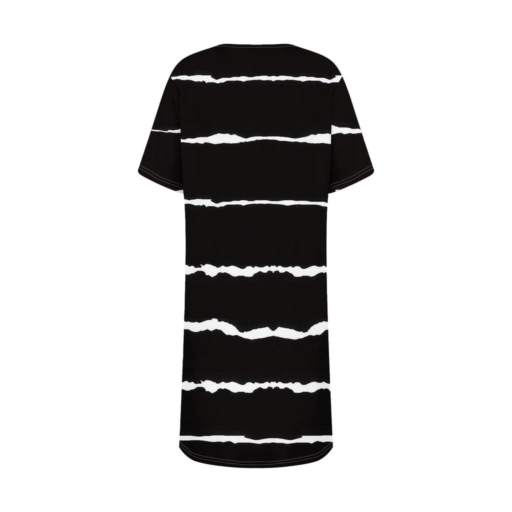 Женские летние платья с коротким рукавом, льняные повседневные футболки, пляжные платья-миди, сарафаны с карманами