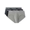 Casual Logo High Elastic Breathable Briefs Three Pack Men Underwear NP2442O-0NJ