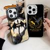 F-Fourth W-Wing Dragon Soft Phone Case for iPhone 15 16 17 Pro Max 17Air 16E 14 Plus 13 12 Mini Shockproof Cover Back Shell