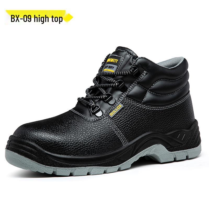 Men's Wear-Resistant Safety Work Shoes - Anti-Smash & Anti-Puncture Rubber Sole