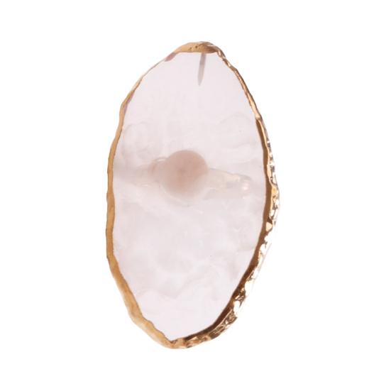 Палитра для нейл-арта Yousheng Регулируемая Высокая прочность Многоразовая Легко чистить Многоцелевая Смешивание цветов Смола Кольцо на палец Палитра для смешивания лака для ногтей