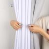 2Pc Magnetic Curtain Tieback Room Accessories Cylinder Hanging Ball Window Drape Holder Buckle Strap Rope Curtain Decoration