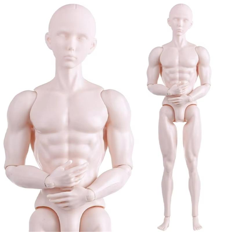 1/6inch Male Doll Blank Body Nude Mannequin Doll For Craft Customization And Replacement Model for Ball Joint Doll