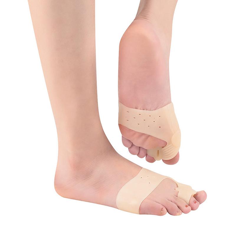 Набор для коррекции вальгусной деформации большого пальца с двойным отверстием, сепаратор для пальцев передней части стопы, устройство для коррекции большой кости стопы