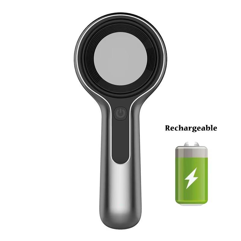 Лампа Вуда Ультрафиолетовый УФ Инструмент для Анализа Кожи Персональный Уход за Красотой Уход за Кожей Увеличительный Анализатор для Ежедневного Использования в Красоте