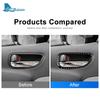 Real Soft Carbon Fiber Sticker for Lexus IS IS250 300 350C 2006 2007 2008 2009 2010 2011 2012 Front Door Handle Accessories