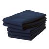 Set of 5 Double-Ply Gauze Face Towels, Made In Japan, Senshu Towels (Approx. 35 X 84cm), Navy