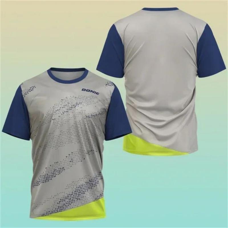 Новая футболка с 3D-принтом, мужская футболка из джерси Haikyuu, спортивная футболка для настольного тенниса, тренировочная, впитывающая пот, удобная футболка для бадминтона