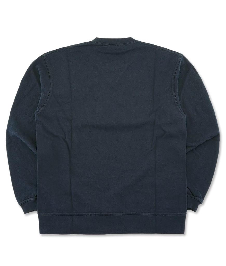 Sweatshirt Logo Crew Top LP Navy x Yellow [Chums] Men's