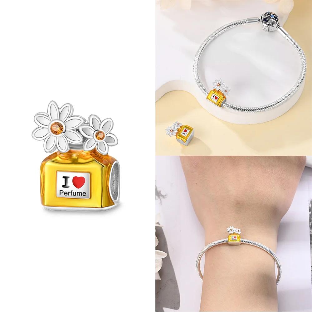 Copper Charms Beads Fit Qikaola Original Blue Zircon Owl Luminous Sea Turtle Octopus Bracelets Diy Birthday Jewelry Gift