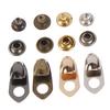 10Sets Shoe Lace Hooks Lace Fittings Buckles With Rivets For Climb Hiking Shoes