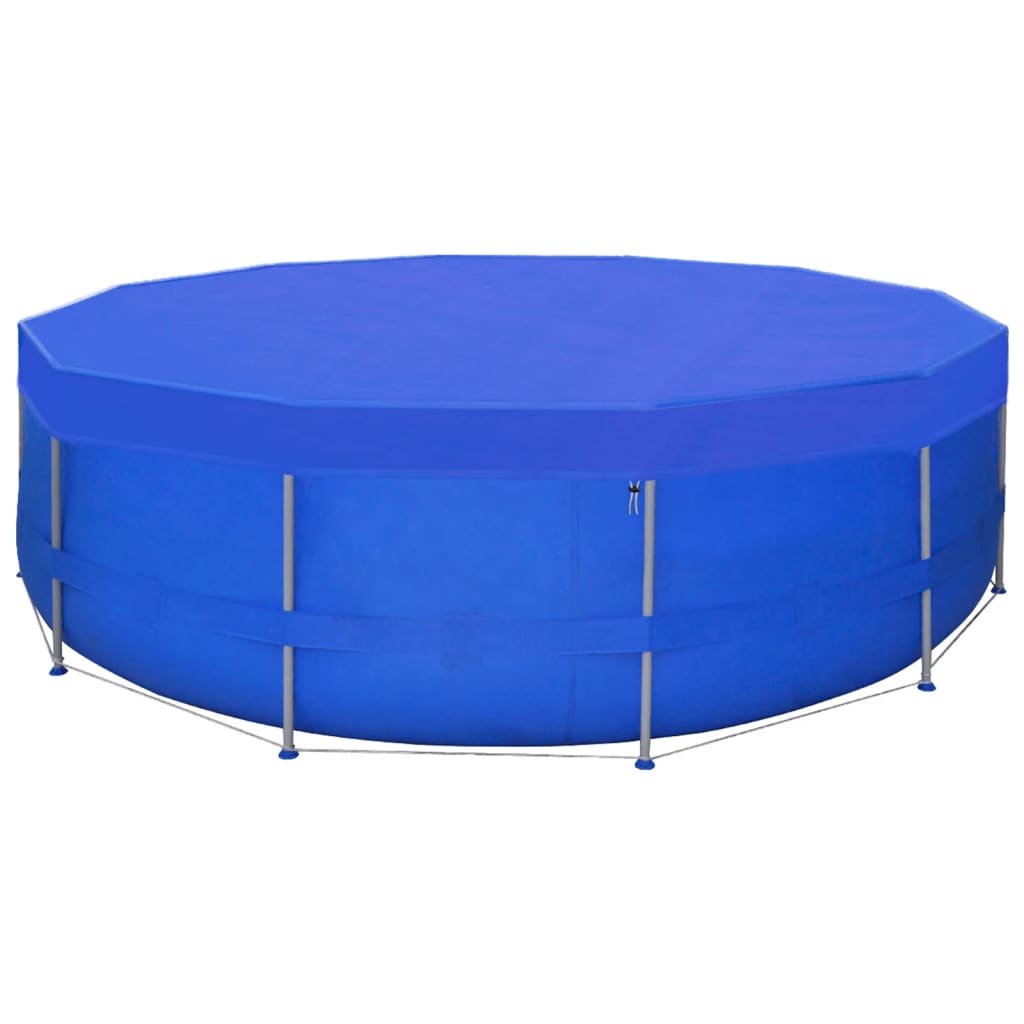 Vidaxl Plandeki Na Basen, 2 Szt., Pe, Okrągłe, 460 Cm, 90 G/M²