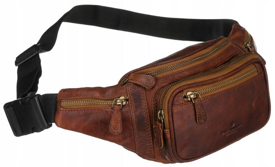 Men's leather pouch - Peterson