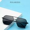Солнцезащитные очки для мужчин, очки для вождения, солнцезащитные очки, Tide Double Beam Anti-Ultraviolet Strong Light Driver Polarizer