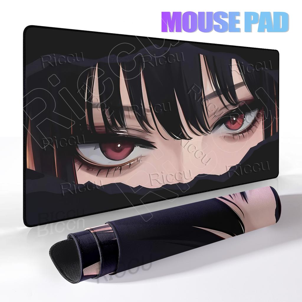 Mousepads Anime Girl Style Aesthetics Mouse Pad Cool Girl PC Offices Tablepads Large Gaming Keyboard Non-slip Desk Table Mats