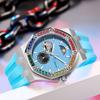 Fashion New Luxury Mechanical Watches Rainbow Drill Hollow Design Fully Automatic Mechanical Automatic Watch