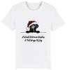 Black LABRADOR RETRIEVER Christmas Dog T-Shirt Adults Kids Woof Wishes Tail
