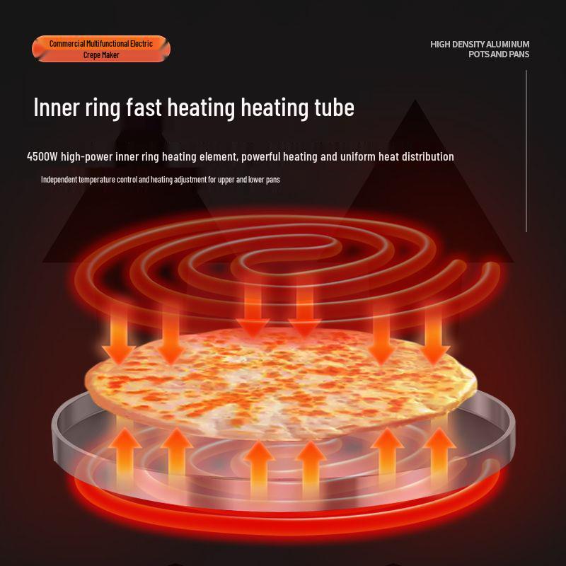 Двусторонний электрический гриль для блинов и тысячеслойных тортов - Новая модель