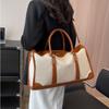Travel Canvas Bags Large Capacity Canvas Bags Female Handbag Shoulder Bag Short Distance Travel Bag