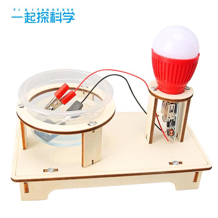 Scientific Experiment Salt Water Generator Student Technology Small Production Children's Creative Invention Manual Diy Device Material Package