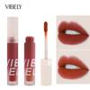 VIBELY Light Smoke Matte Matte Velvet Lip Slush Waterproof Long Lasting White Lip Glaze
