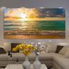 Wall Painting Landscape Posters and Print Wall Art Canvas Painting Seascape Sunrise Pictures for Living Room Home Decor No Frame