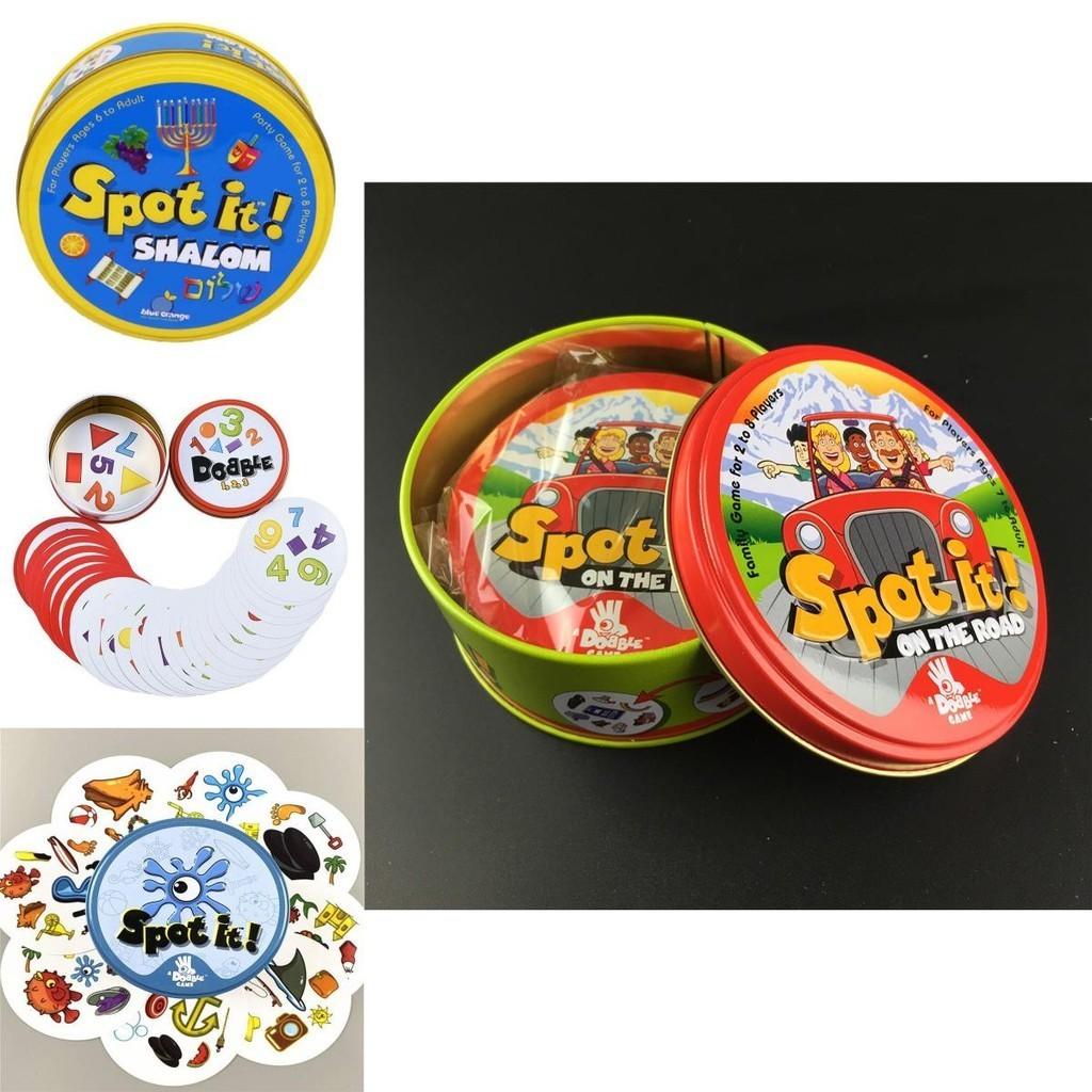 Карточная игра Dobble Spot It - Быстрая, семейная, веселая для всех возрастов