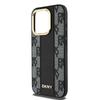 Dkny Dkhmp15Xpcpvslk Iphone 15 Pro Max6.7 Черный/Black Жесткий чехол Кожа Клетчатый Моно Паттерн Magsafe