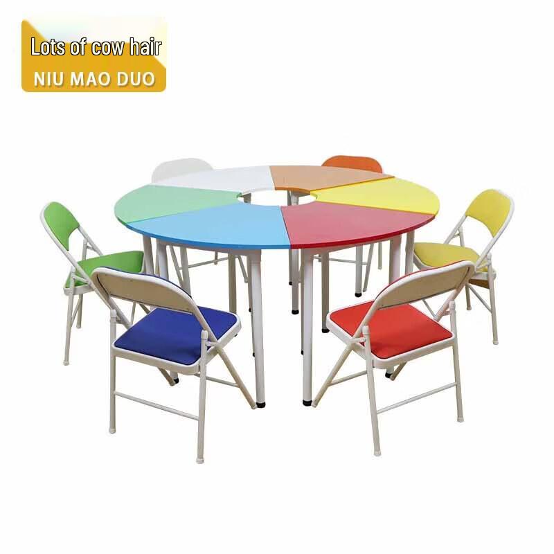 Niamao Outdoor Portable Group Activity Table and Chair Set