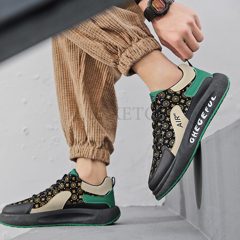 Модные мужские туфли кожаные повседневные новые мужские кроссовки для прогулок модные беговые роскошные дизайнерские теннисные туфли на плоской подошве студенческие туфли