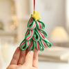 Christmas Lollipop Ornament Candy Cane Hanging Colorful Polymer Clay Peppermint Decoration Xmas Tree Holiday