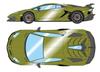 EIDOLON Lamborghini Aventador SVJ 2018 Verde Draco Finished Product 1/43 (Nileo Wheel)