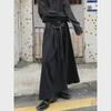 Бесполые широкие брюки в стиле Ёдзи Ямамото: Высококачественные повседневные юбки-брюки для мужчин и женщин