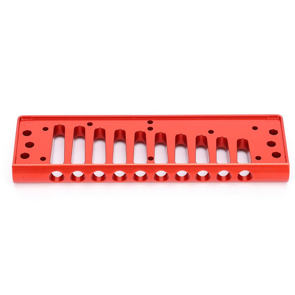 Гребенка для губной гармошки HOHNER SP20 Алюминиевый сплав 10 отверстий Блюз Части музыкального инструмента