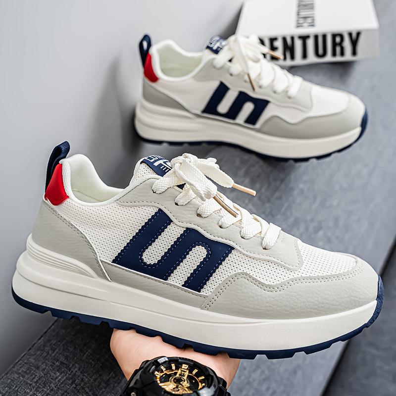 Мужские летние дышащие кроссовки для бега, повседневные спортивные кроссовки, студенческие кроссовки, кроссовки для папы, удобная всесезонная обувь