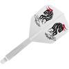 Condor Axe Bullfighter JoSe Dart Flight Small S 21.5mm Clear