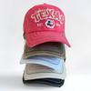 Винтажная вышитая бейсболка с надписью Texas, потертая, регулируемая, из стираного хлопка, кепка-тракер