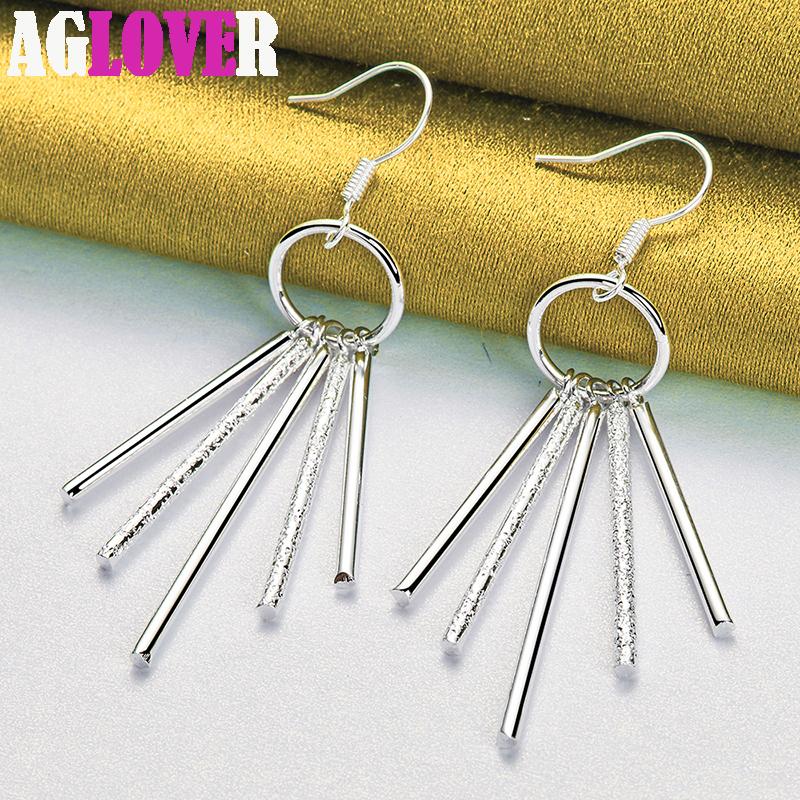 Ювелирные изделия из серебра 925 пробы с кисточками