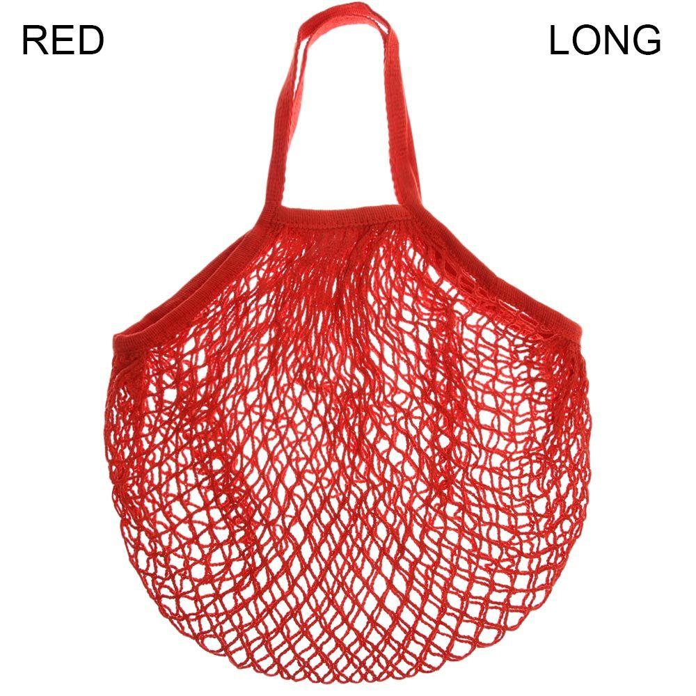 Cotton Reusable Shopping String Fishnet Mesh Bag Net Turtle Bags Woven Net Tote Storage Handbag Tote