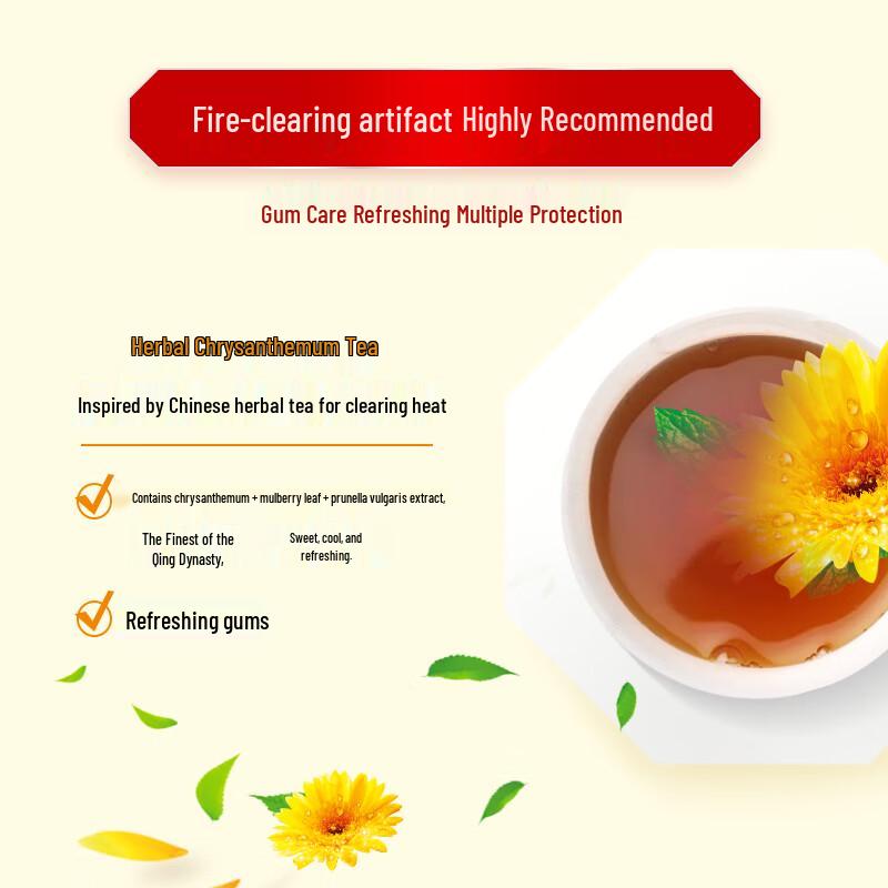 Зубная паста Zhonghua Herbal Жимолость Хризантема