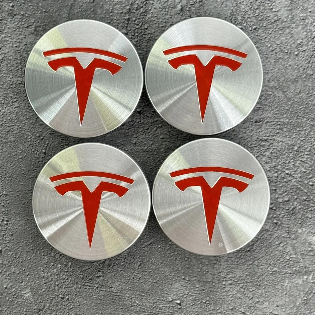 4pcs/set 56mm Tesla Model 3 Model Y Original Covers Hub Caps Wheel Center Caps for Tesla Model Y X S Original Auto Accessories