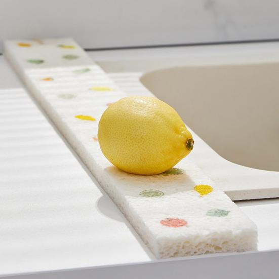 Абсорбирующая хлопковая раковина для раковины, защита от брызг, экологически чистая, без запаха, многоразовая, быстросохнущая ткань для мытья посуды, инструмент для чистки