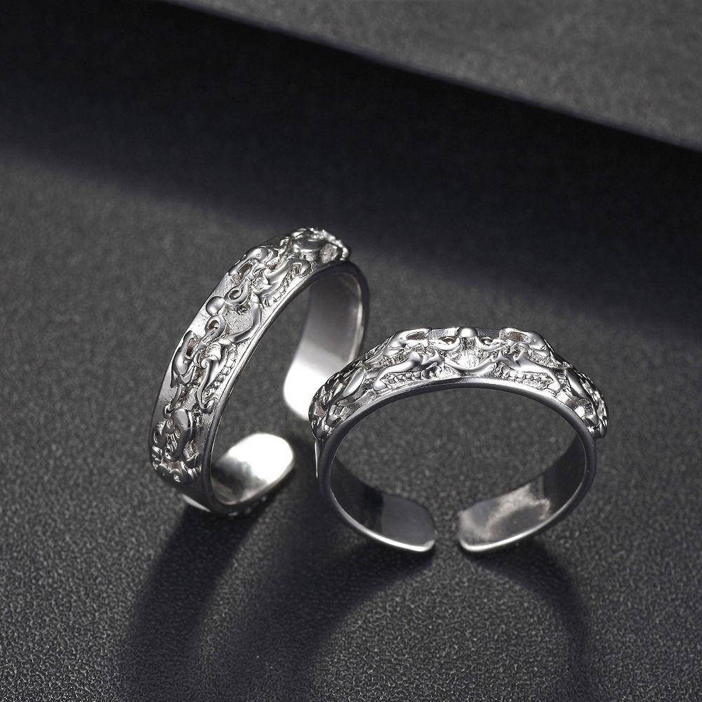 Подарок Привлечение Богатства Удачи Для Женщин Pixiu Модные Ювелирные Изделия Фэн-Шуй Мужское Кольцо Открытое Кольцо На Палец