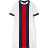 GUCCI Lido Collection SS24 Short Sleeved Dress Women's Ivory White 788805-XKD13-9189